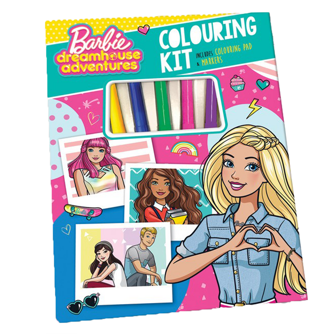 Barbie Dreamhouse Adventures: Colouring Kit (Mattel) Book