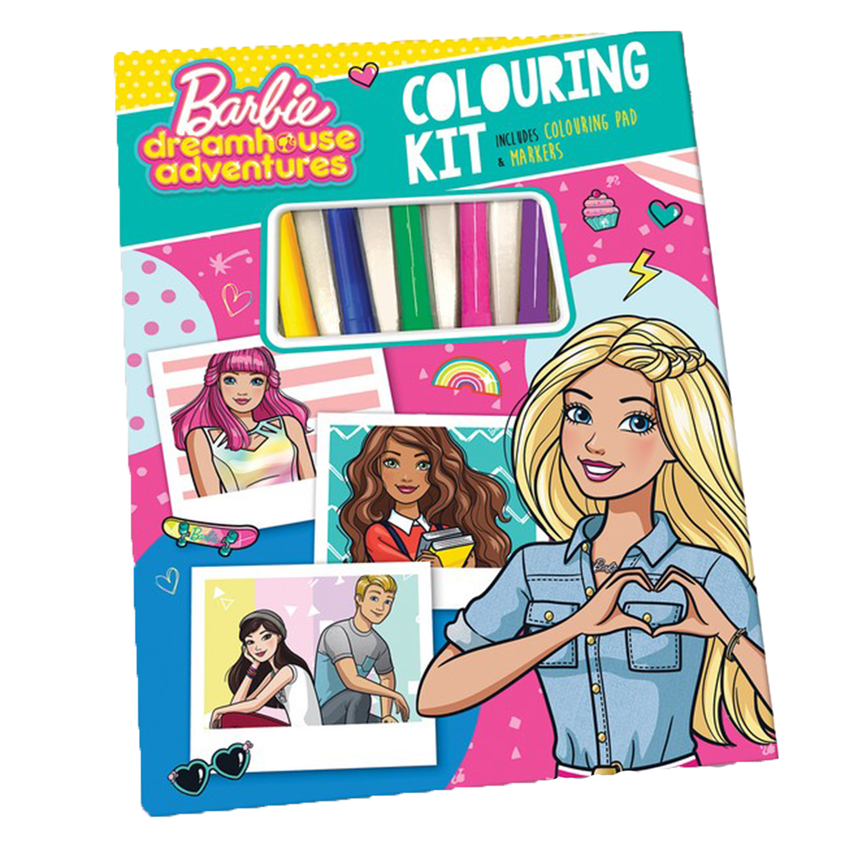 Barbie Dreamhouse Adventures: Colouring Kit (Mattel) Book