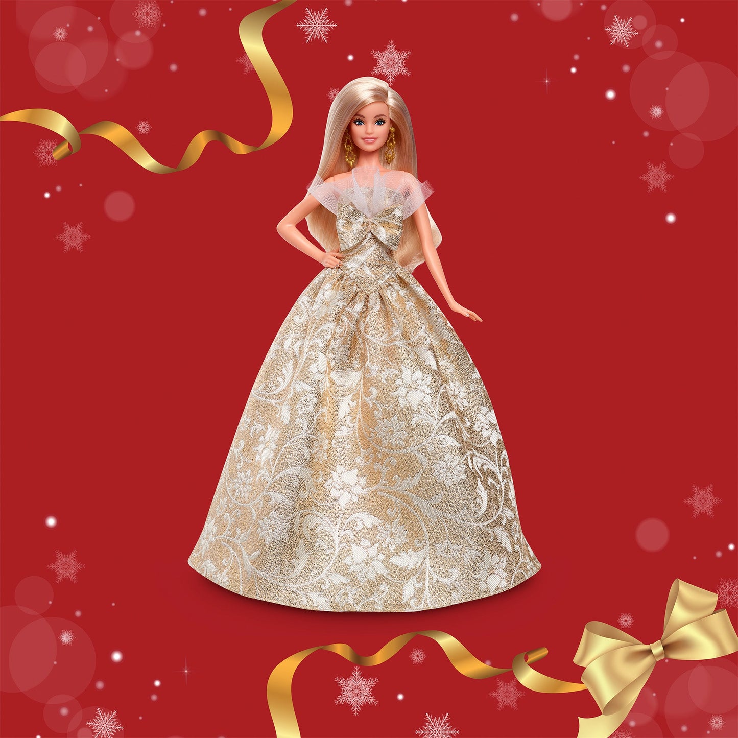 2025 Holiday Barbie Doll 5