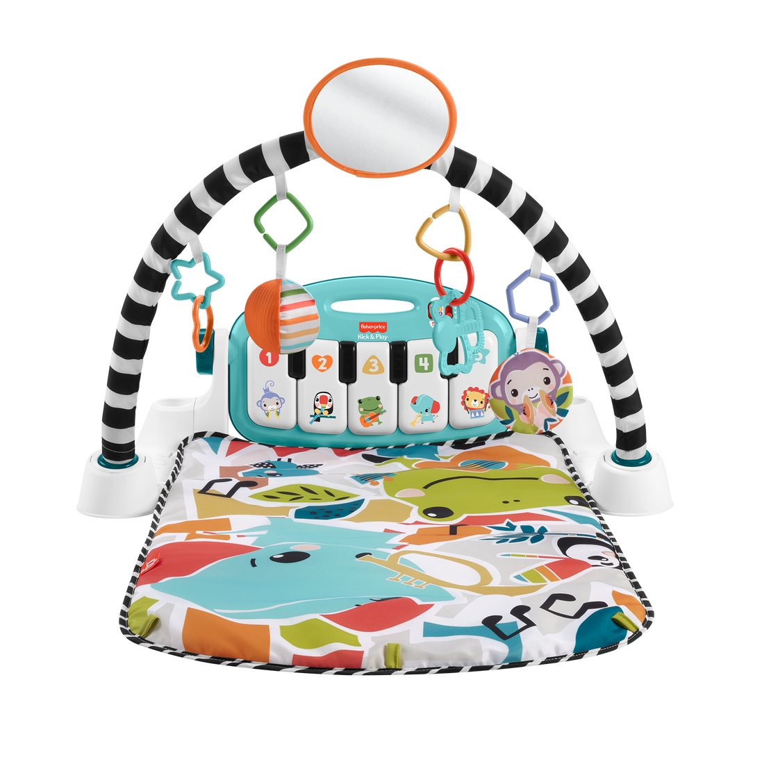 Fisher-Price Glow and Grow Kick & Play Piano Gym