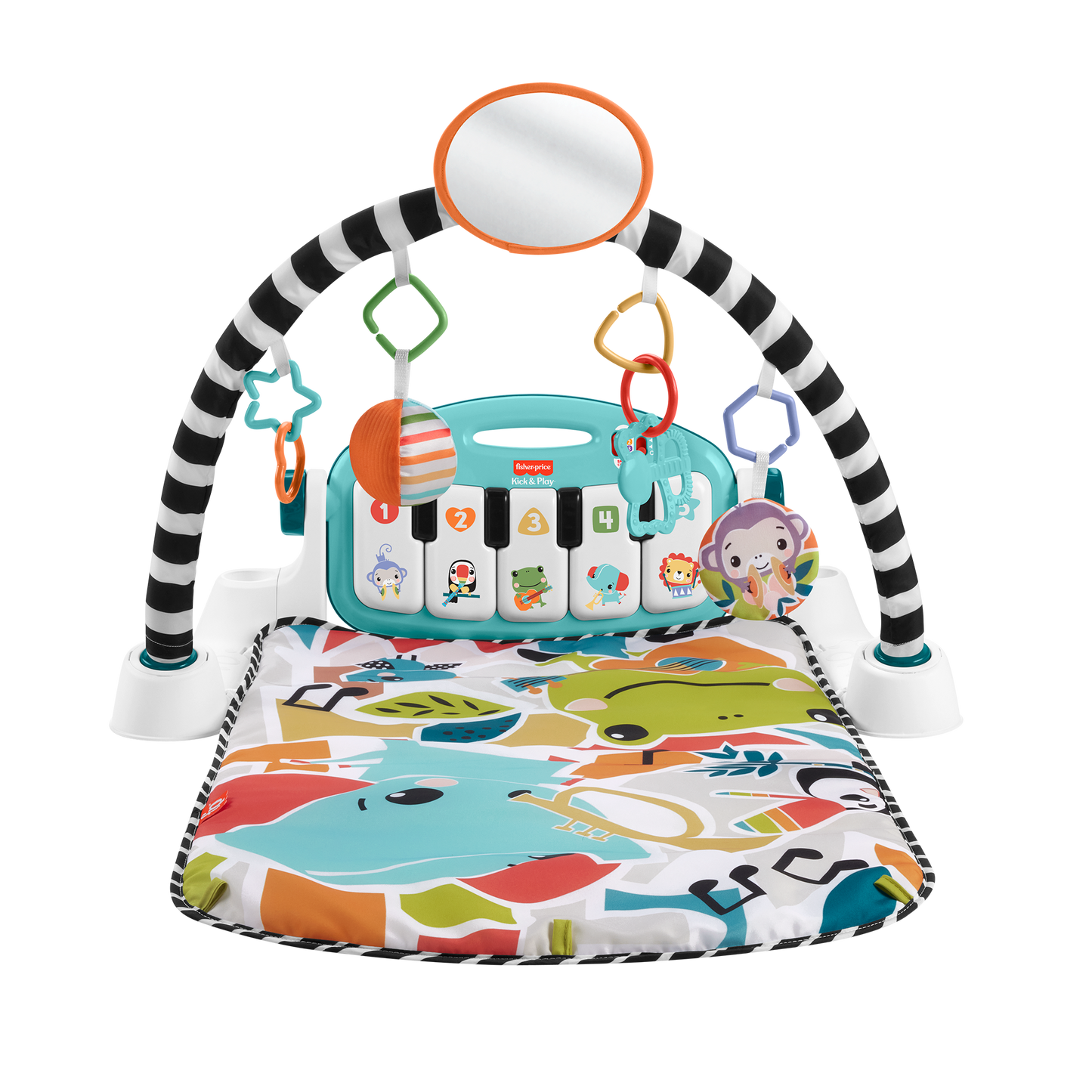 Fisher-Price Glow and Grow Kick & Play Piano Gym