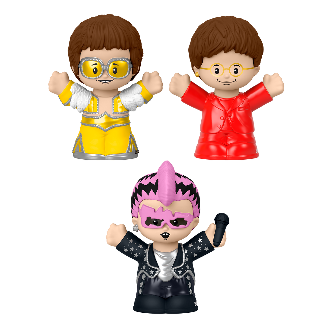Little People Collector Elton John Special Edition Set For Adults & Fans, 3 Figures