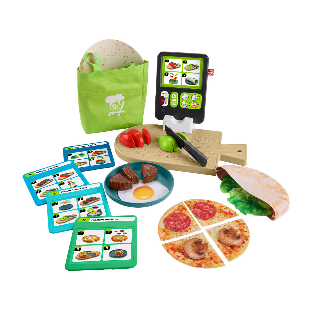 Fisher-Price Laugh & Learn 1-2-3 Follow the Recipe Meal Kit