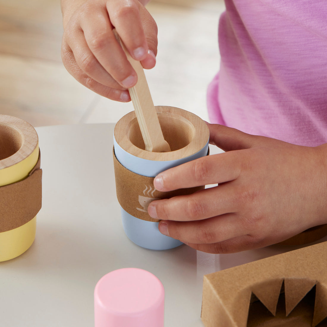 Fisher-Price Wooden Coffee To Go Set