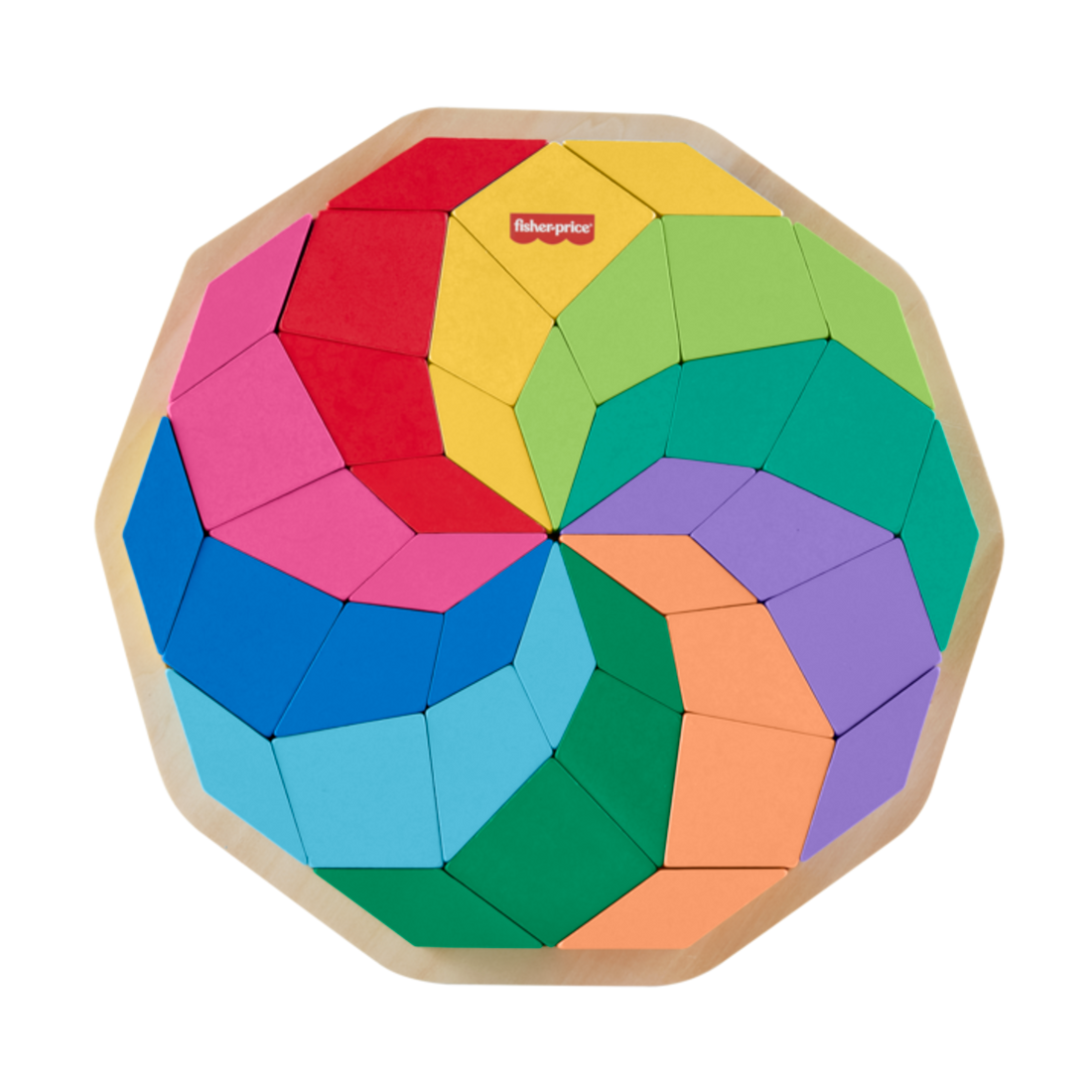 Fisher-Price Wooden Mandala Puzzle