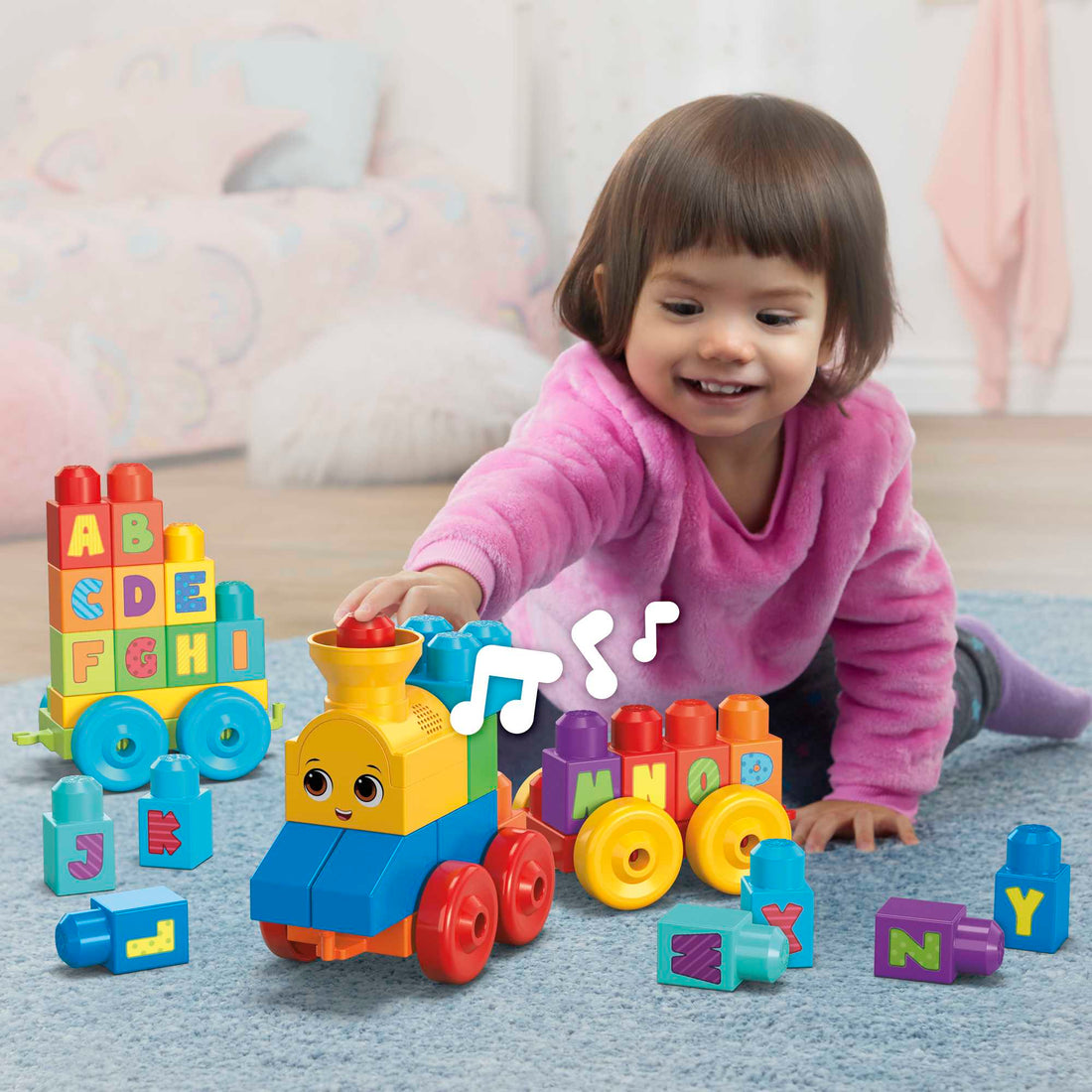 Mega Bloks ABC Musical Train