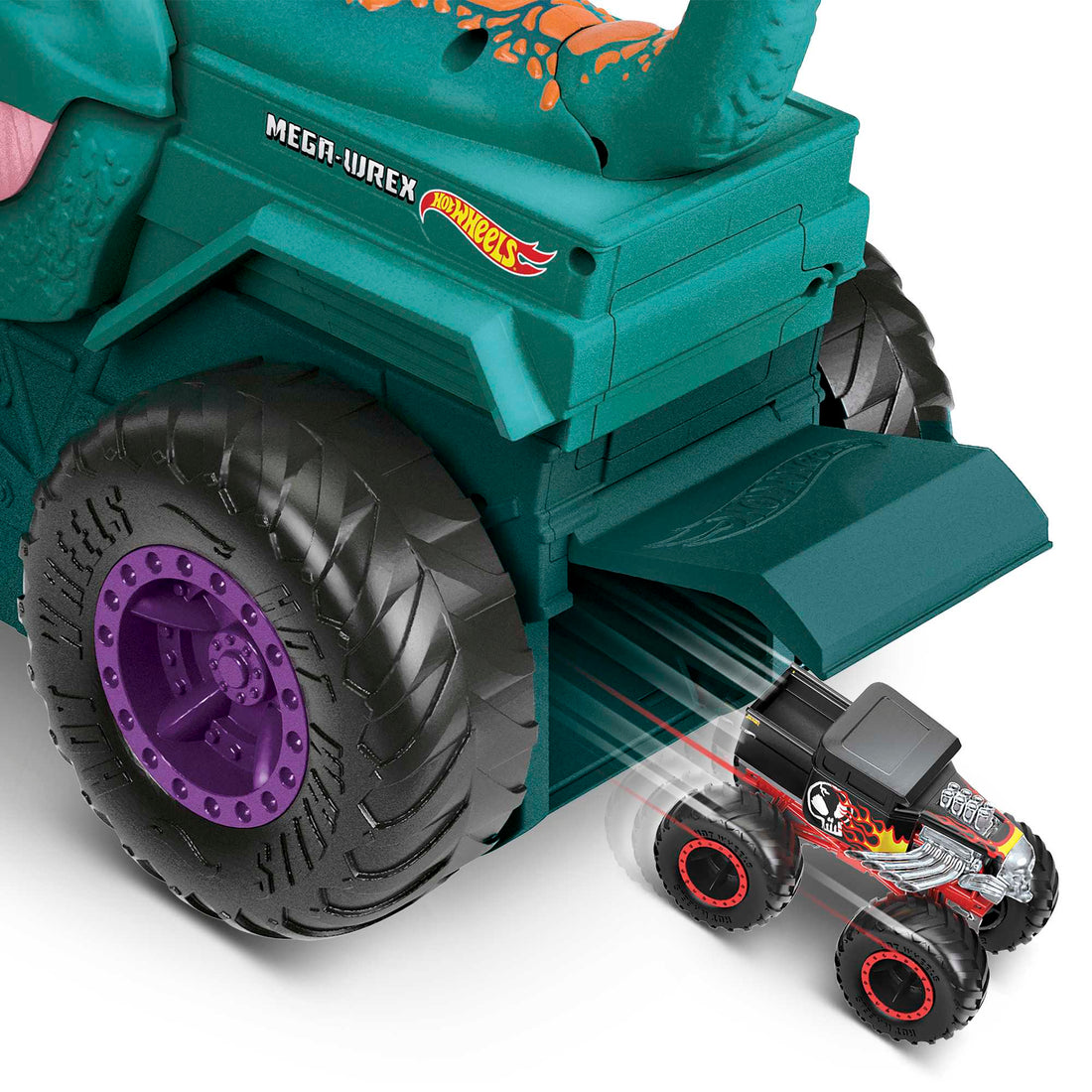 Hot Wheels Monster Trucks Car Chompin' Mega-Wrex Vehicle