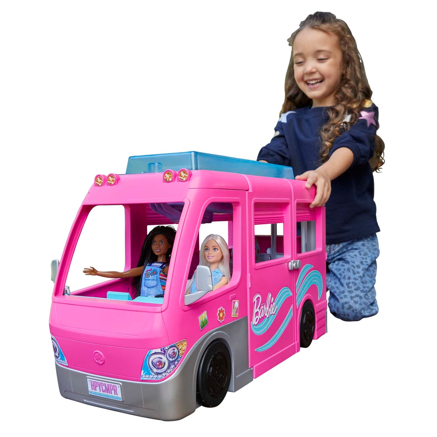 Bundle: Barbie Dream Camper & Travel Friends
