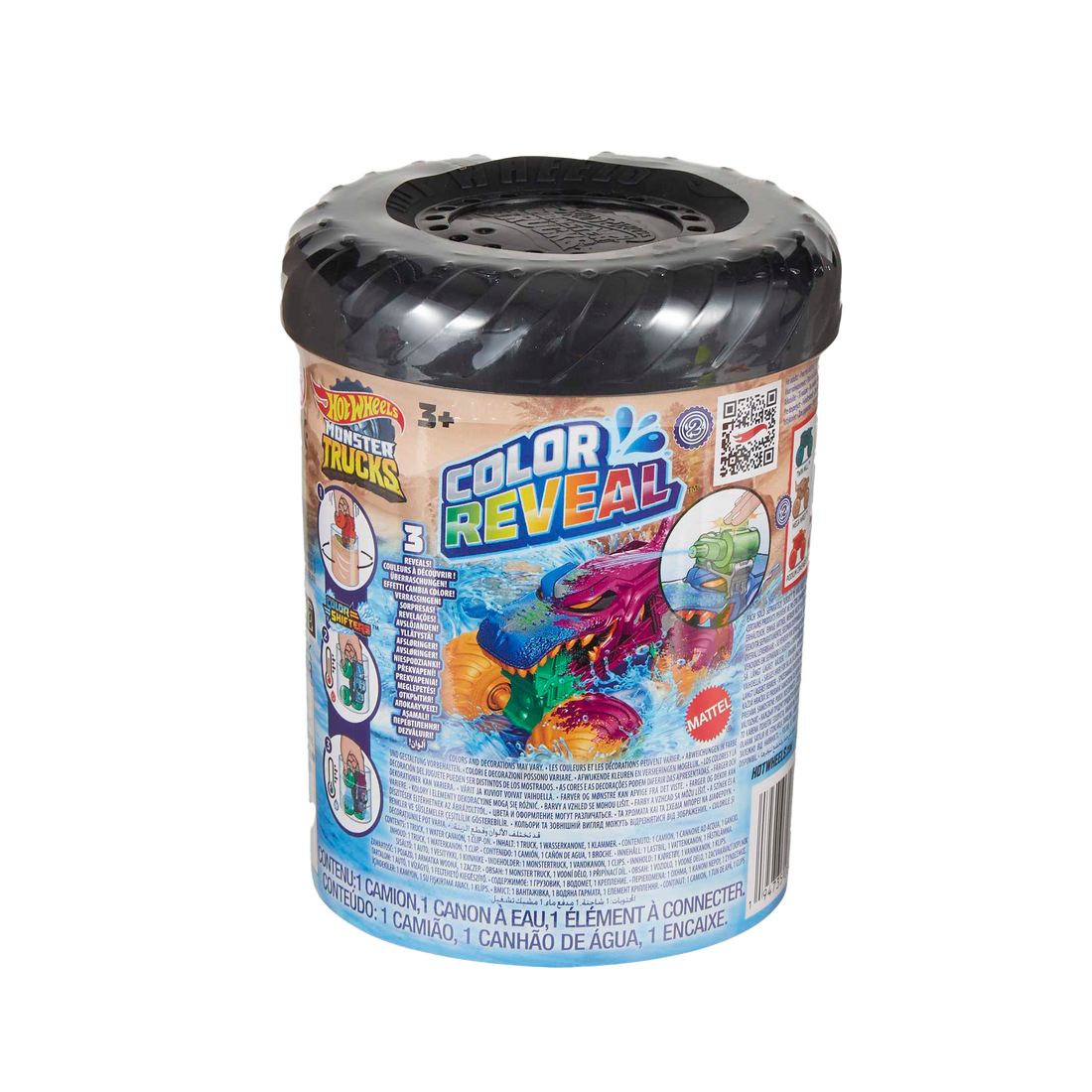 Hot Wheels Monster Trucks Colour Reveal Truck - Assorted*