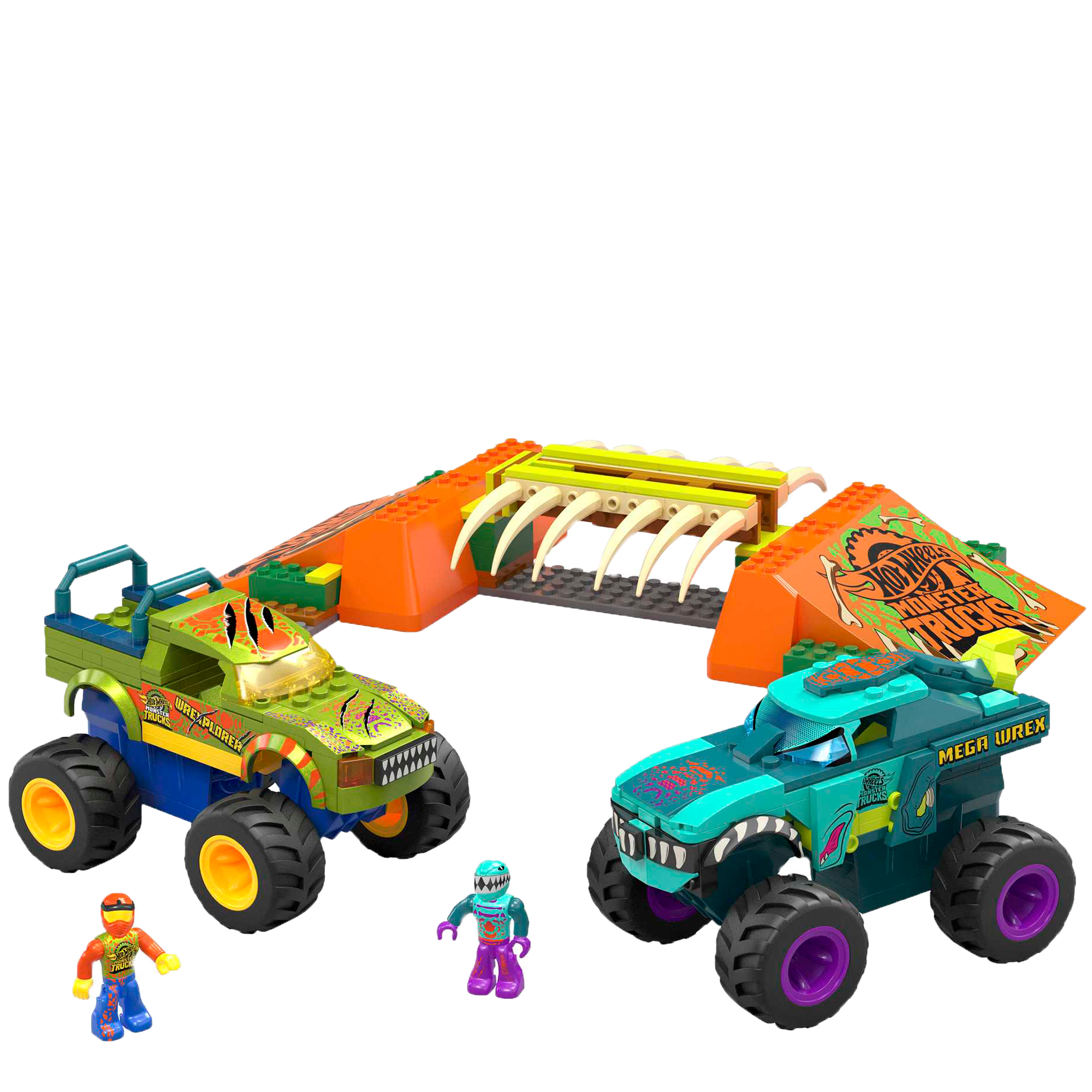 MEGA Hot Wheels Smash n Crash Mega Wrex Boneyard Stunt Course