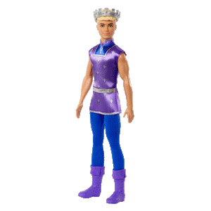 Barbie Doll Royal Ken with Crown - Assorted*