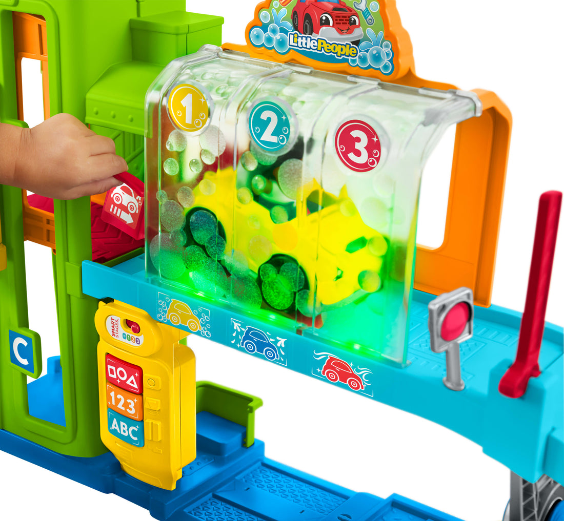 Fisher-Price Little People Toddler Playset with Figures & Toy Car