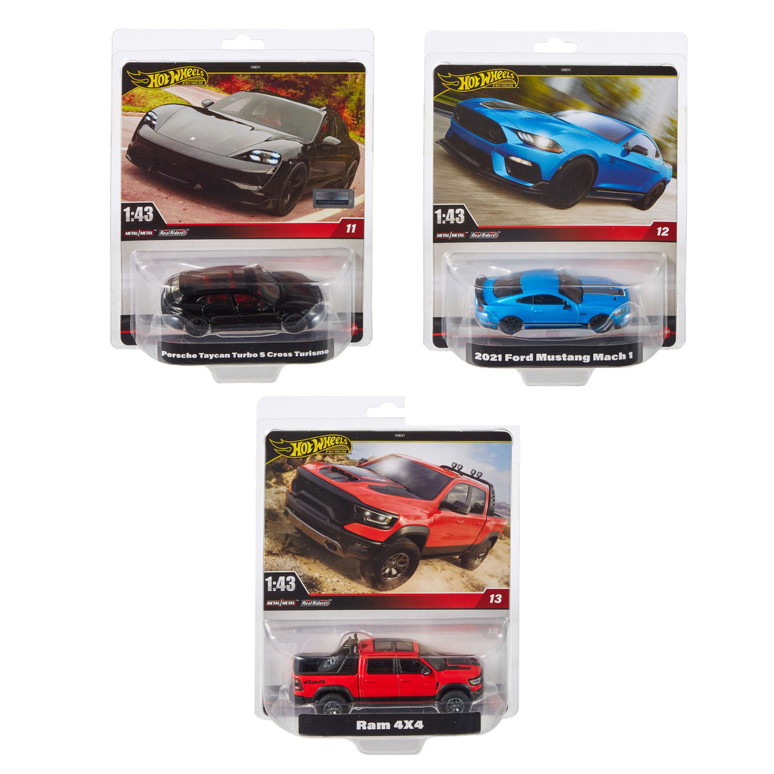 Hot Wheels Premium 1:43rd, Assorted*