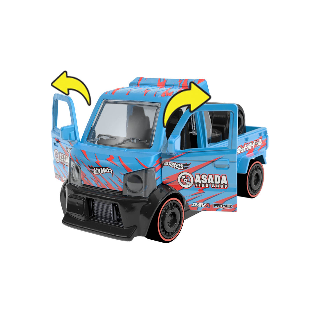 Bundle: 12 x Hot Wheels Pull-Back Speeders Toy Assorted Cars