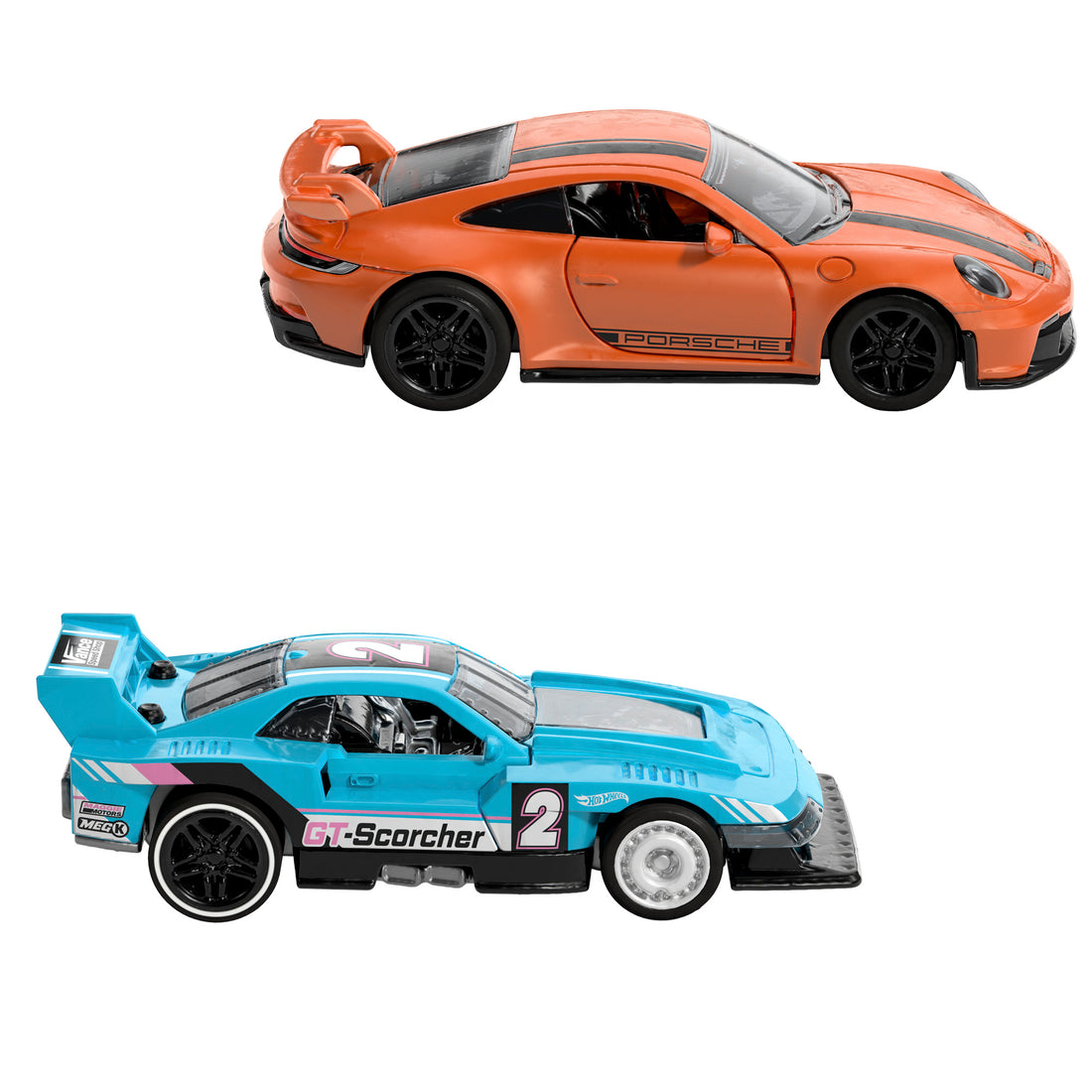 Hot Wheels Pull-Back Speeders 2-Pack, Assorted