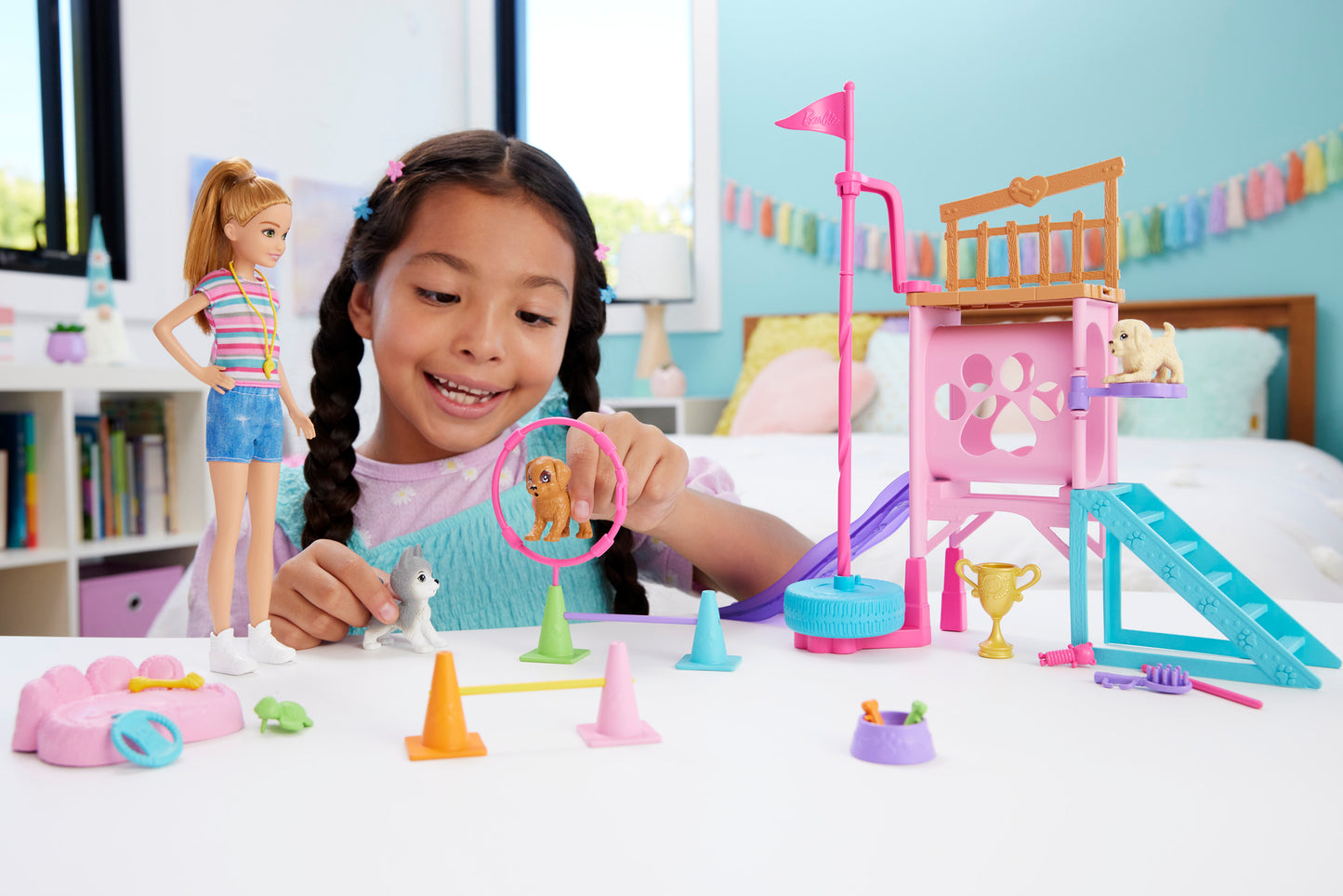 Barbie and Stacie to the Rescue Doll and Playset