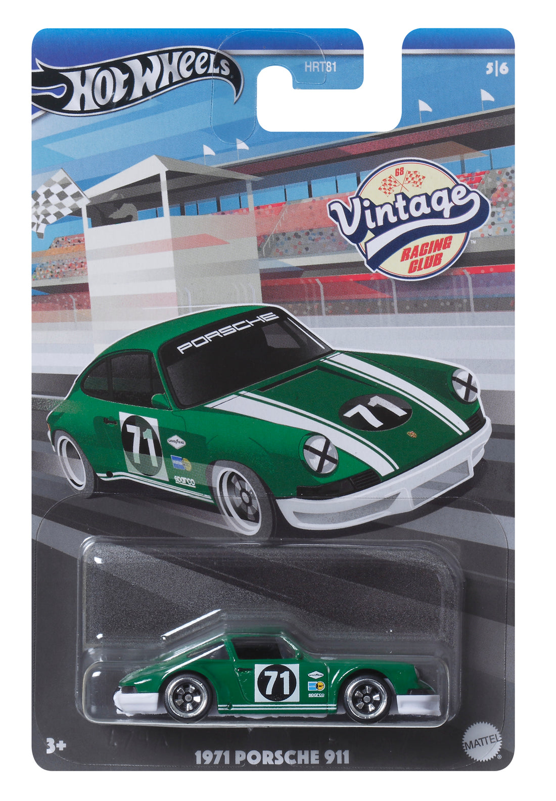 Hot Wheels 1:64 Scale Die-Cast Vintage Racing Club Car - Assorted*