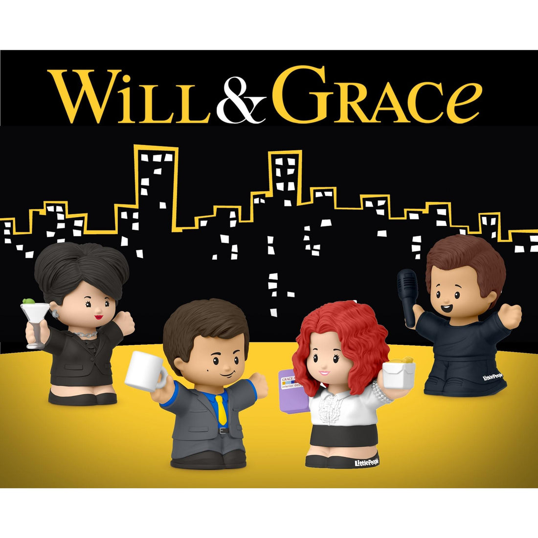 Little People Collector Will and Grace TV Series Special Edition Set
