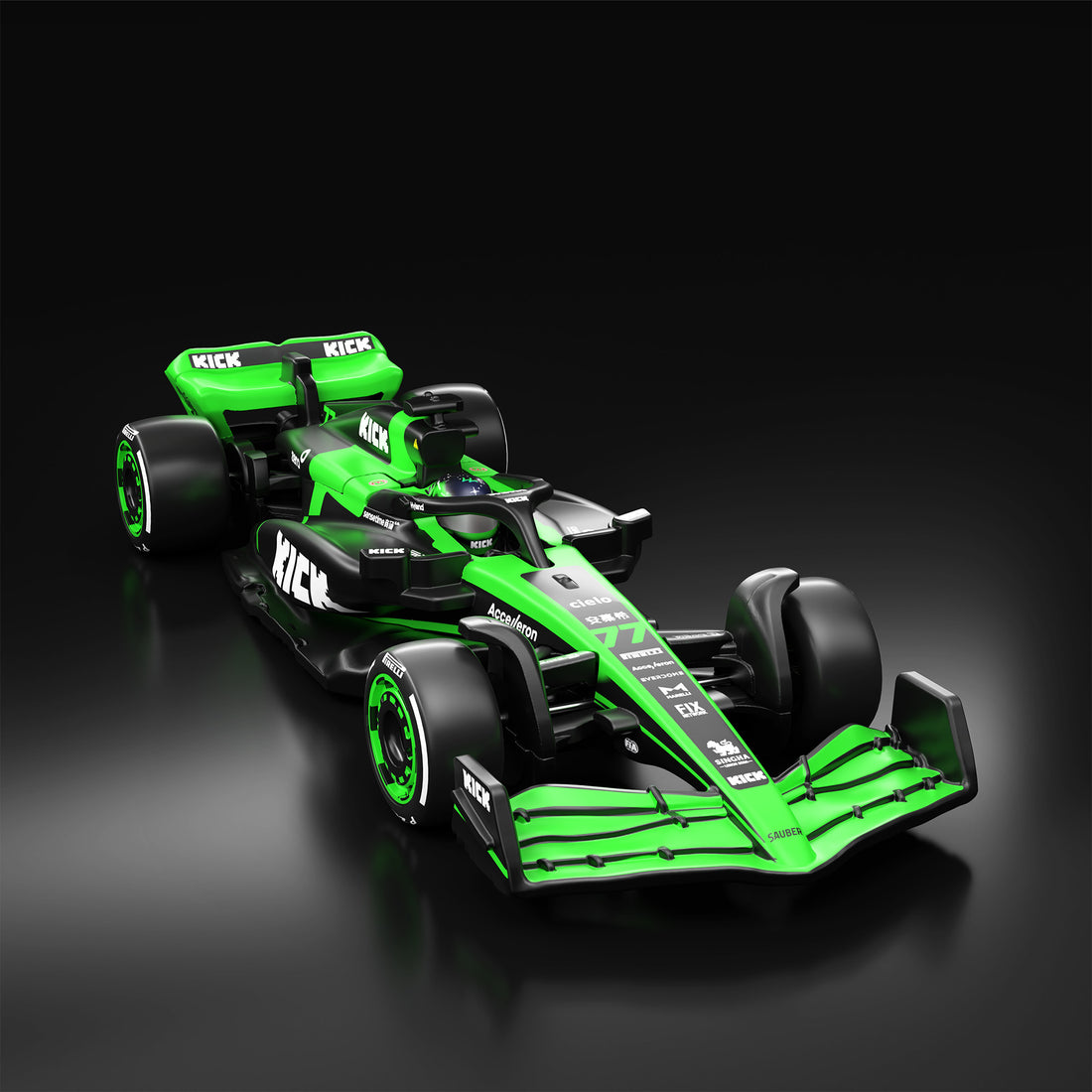 Hot Wheels® F1® Series: Stake F1® Team KICK Sauber C44 Car #77