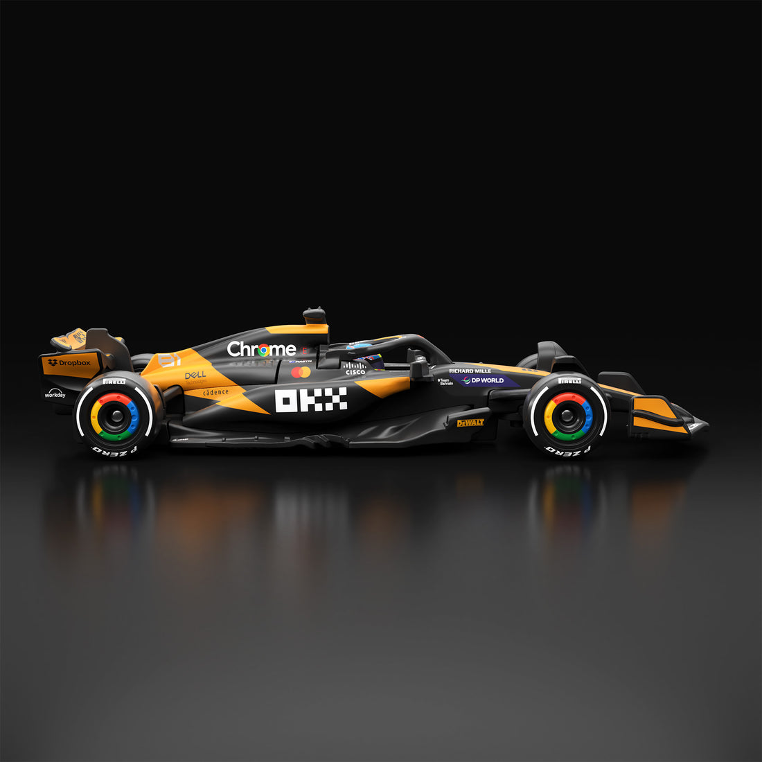 Hot Wheels® F1® Series: McLaren Formula 1® Team MCL38 Car #81