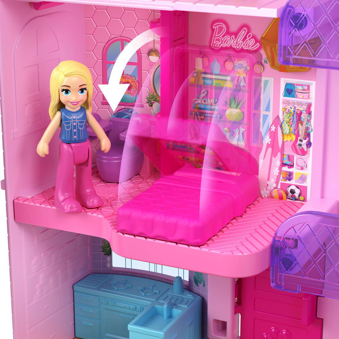 Polly Pocket Barbie Compact