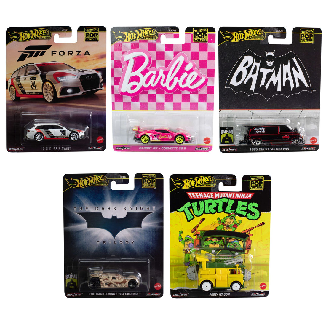 Hot Wheels Premium Pop Culture Vehicle, Assorted