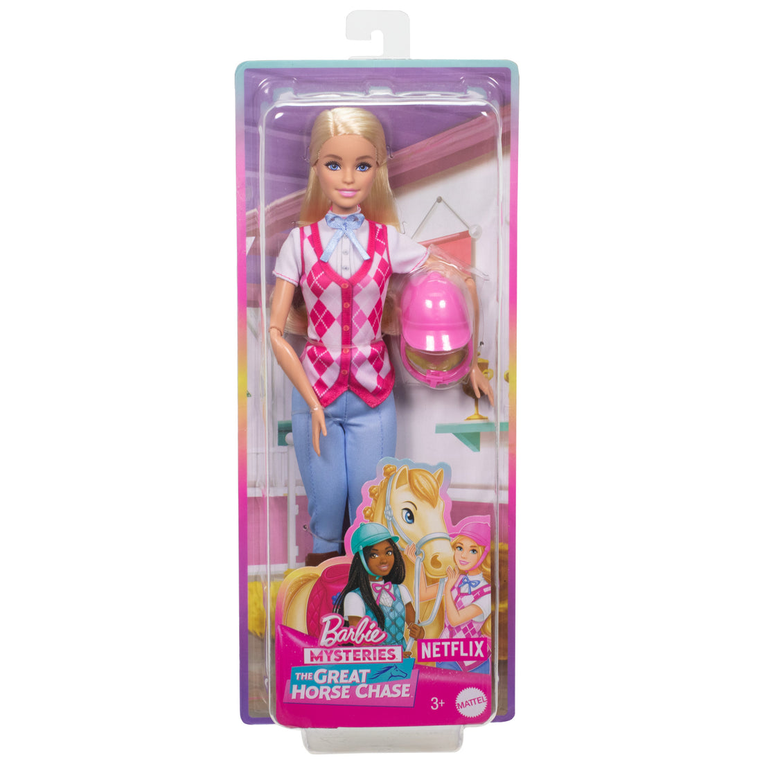 Bundle: Barbie Malibu Doll & Barbie Show Horse.