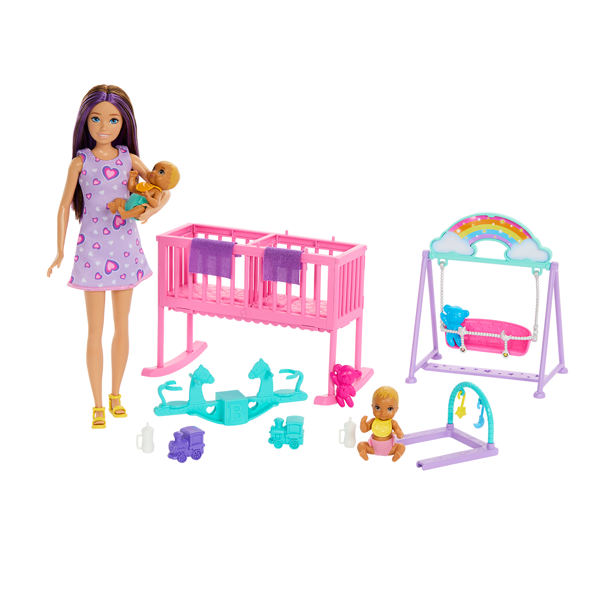 Barbie Twinning Nursery Playset