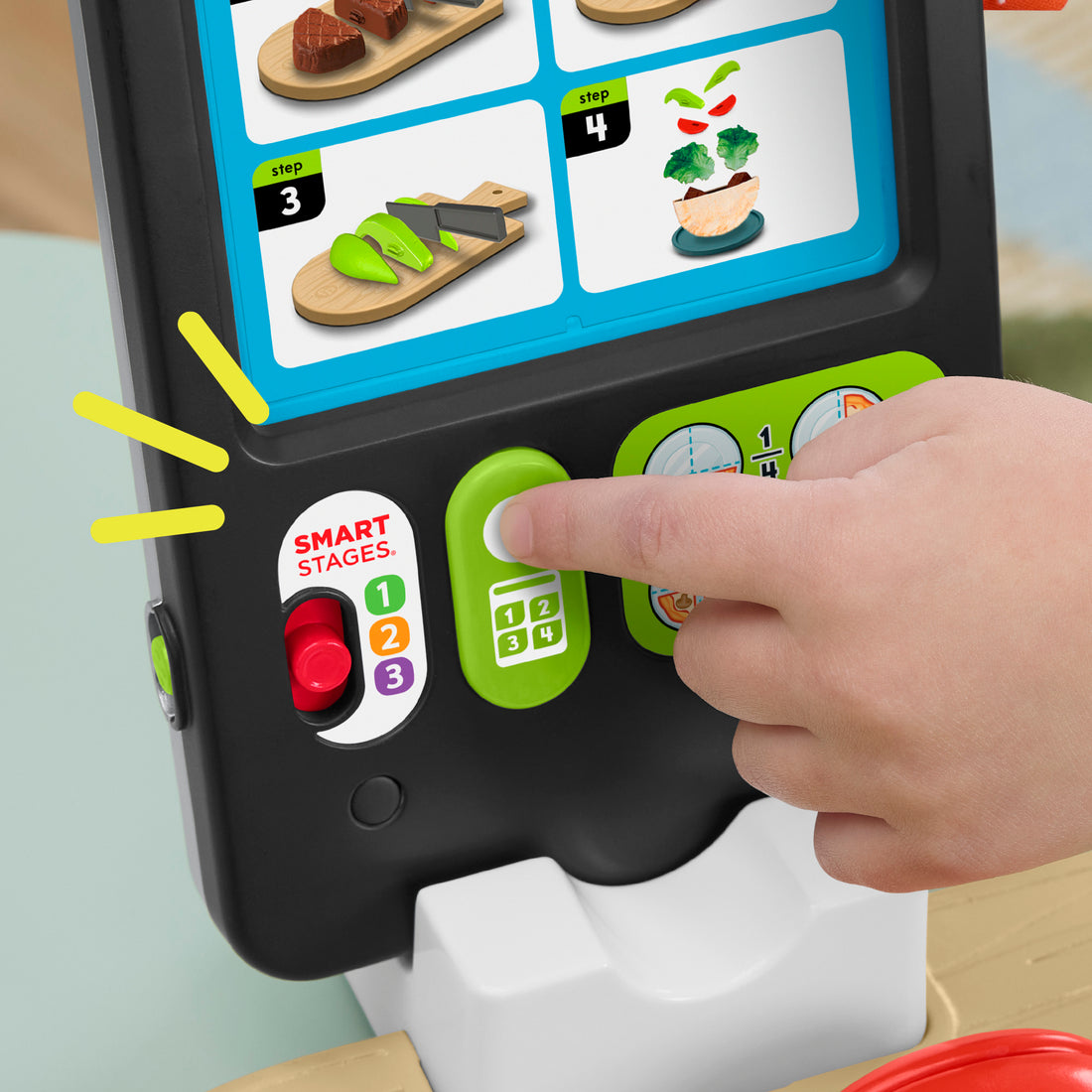 Fisher-Price Laugh & Learn 1-2-3 Follow the Recipe Meal Kit