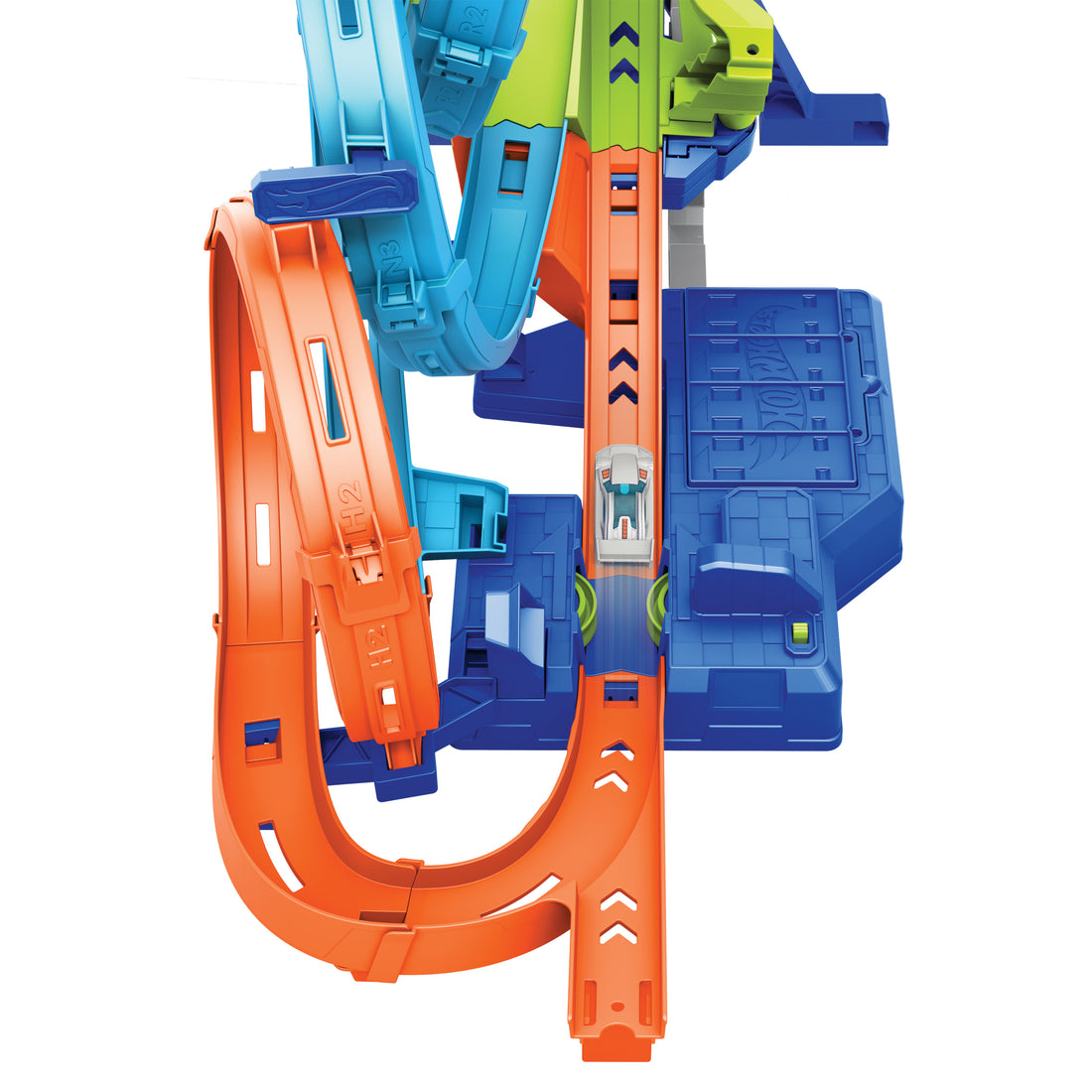 Hot Wheels 4-Loop Crash-Out Track Set