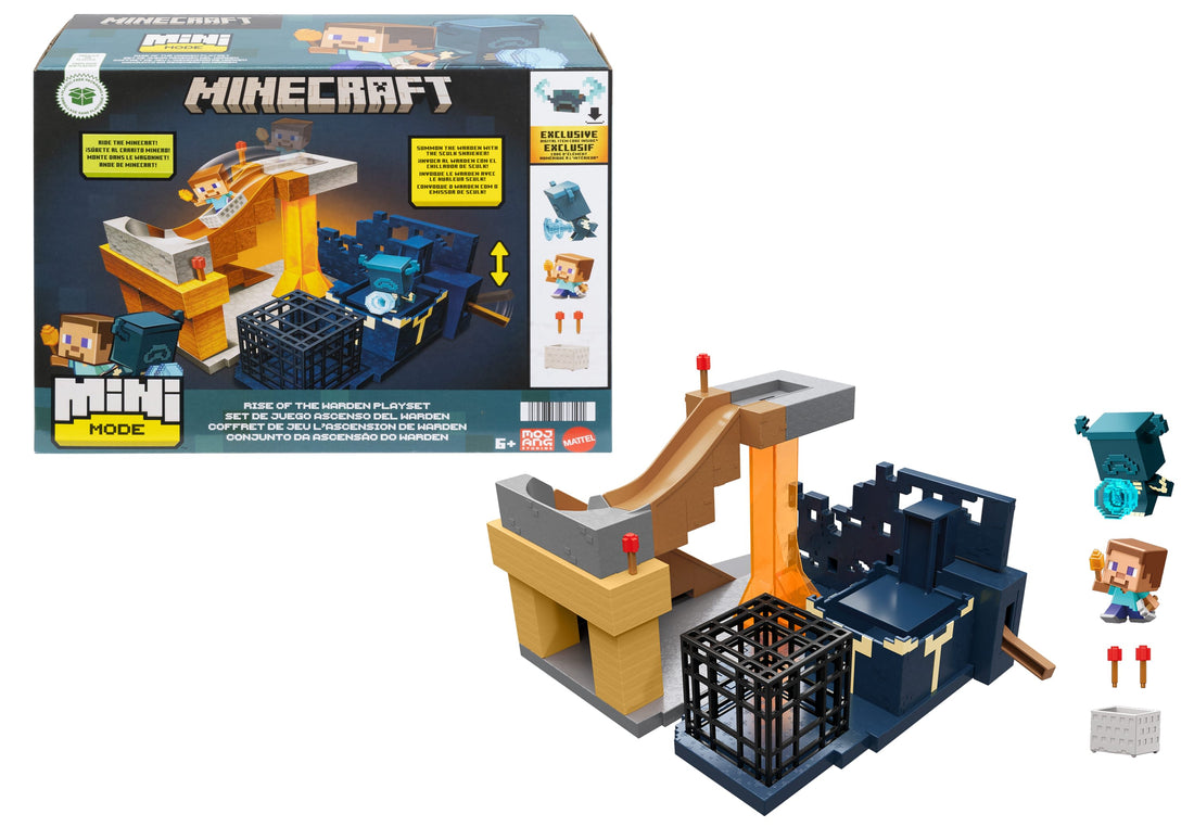 Minecraft Mini Mode Rise of the Warden Playset