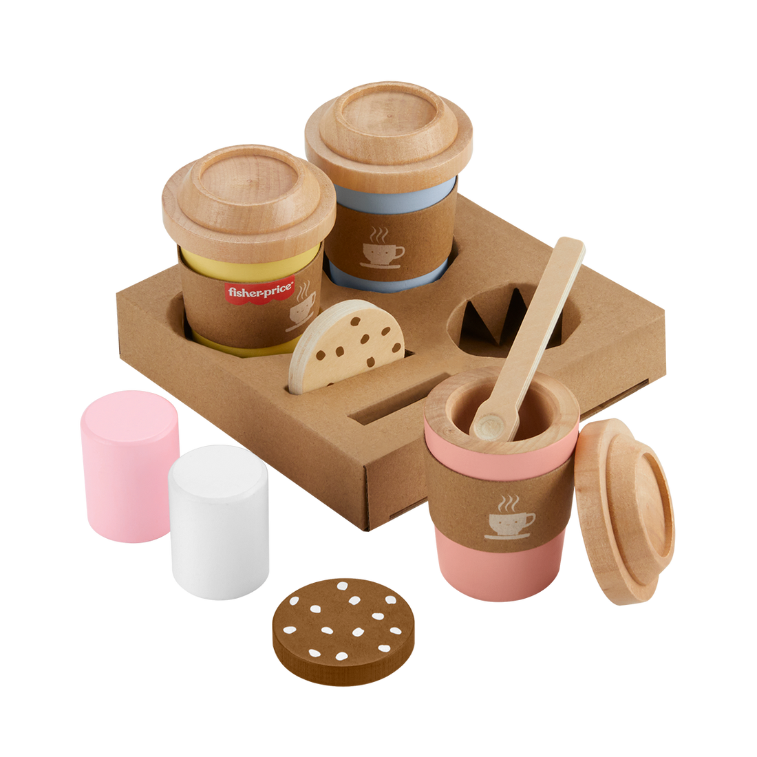 Fisher-Price Wooden Coffee To Go Set