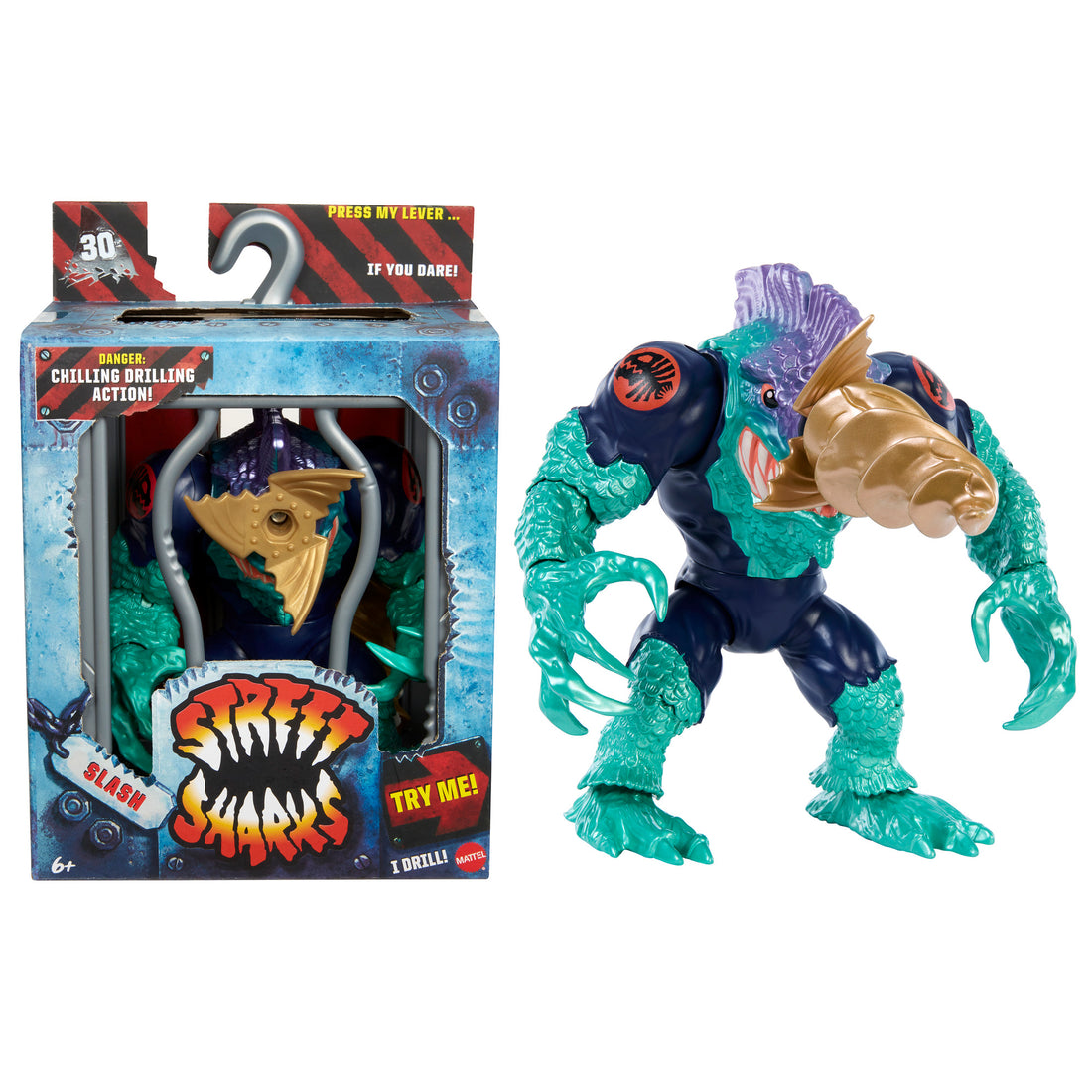 Street Sharks Slash Figure