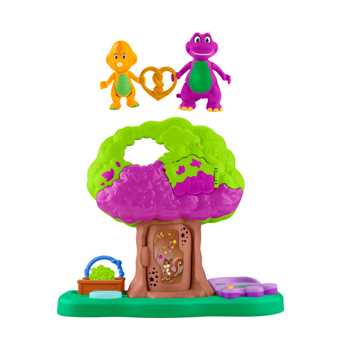 Barney's World Lights & Sounds Treehouse Playset