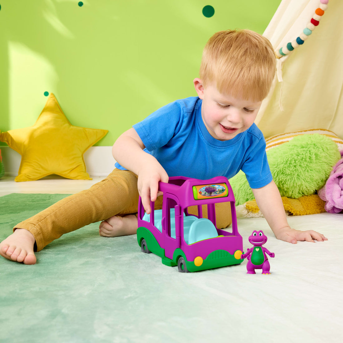 Barney's World Adventure Bus