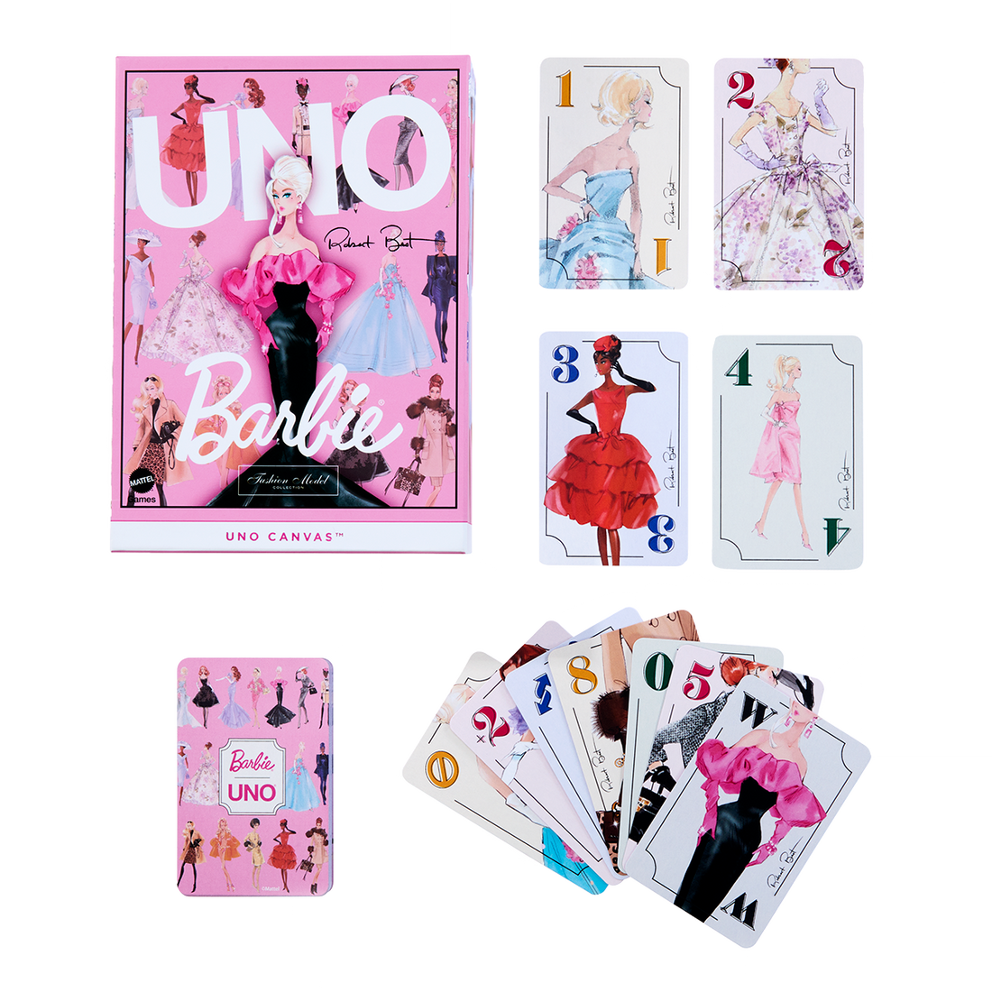 Uno Canvas Barbie
