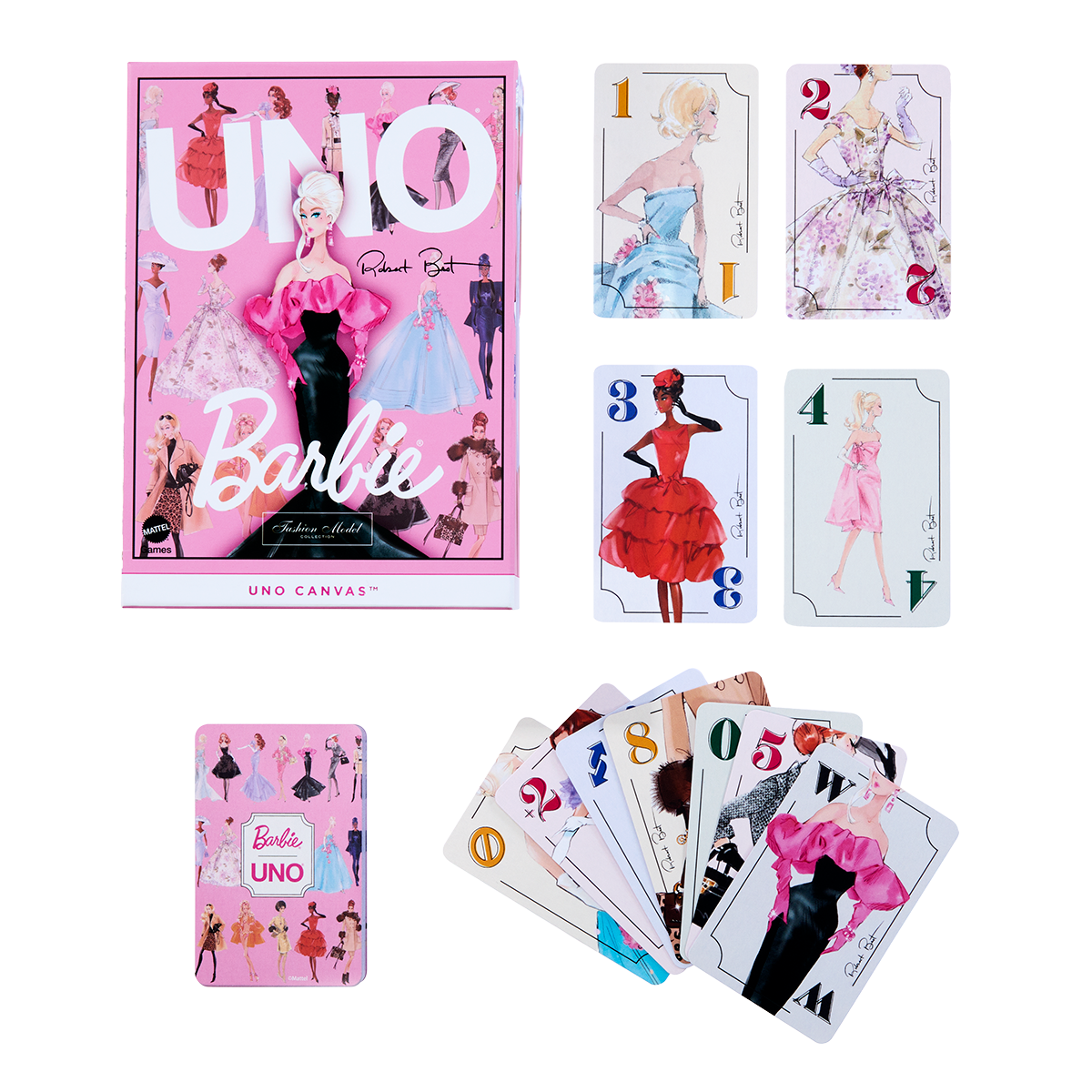 Uno Canvas Barbie