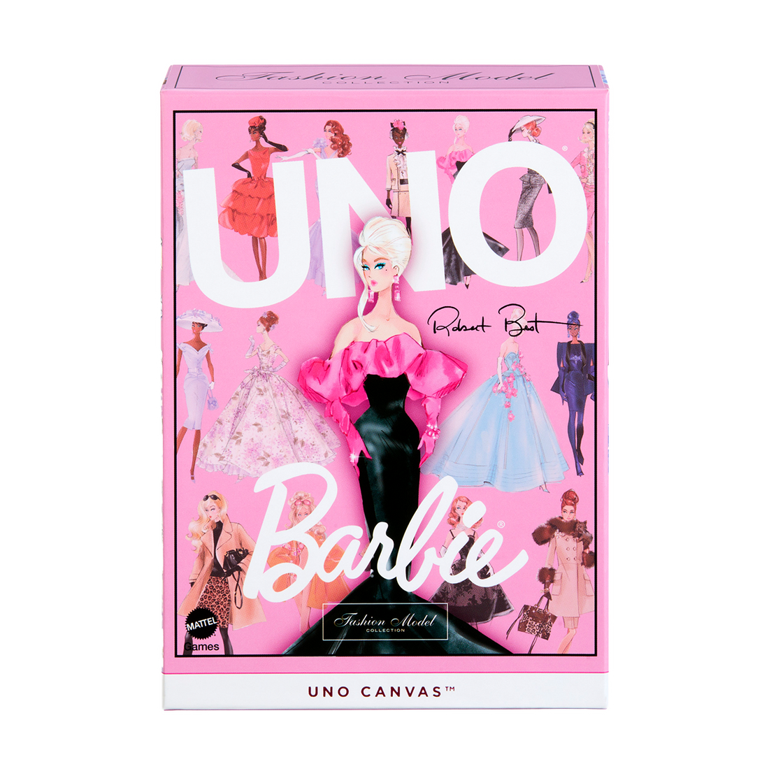 Bundle: Ultimate Uno Canvas Barbie & Uno Show 'Em No Mercy