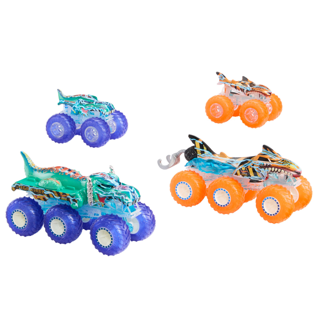 Hot Wheels Monster Trucks Power Smashers Truck & Big Rig Multipack
