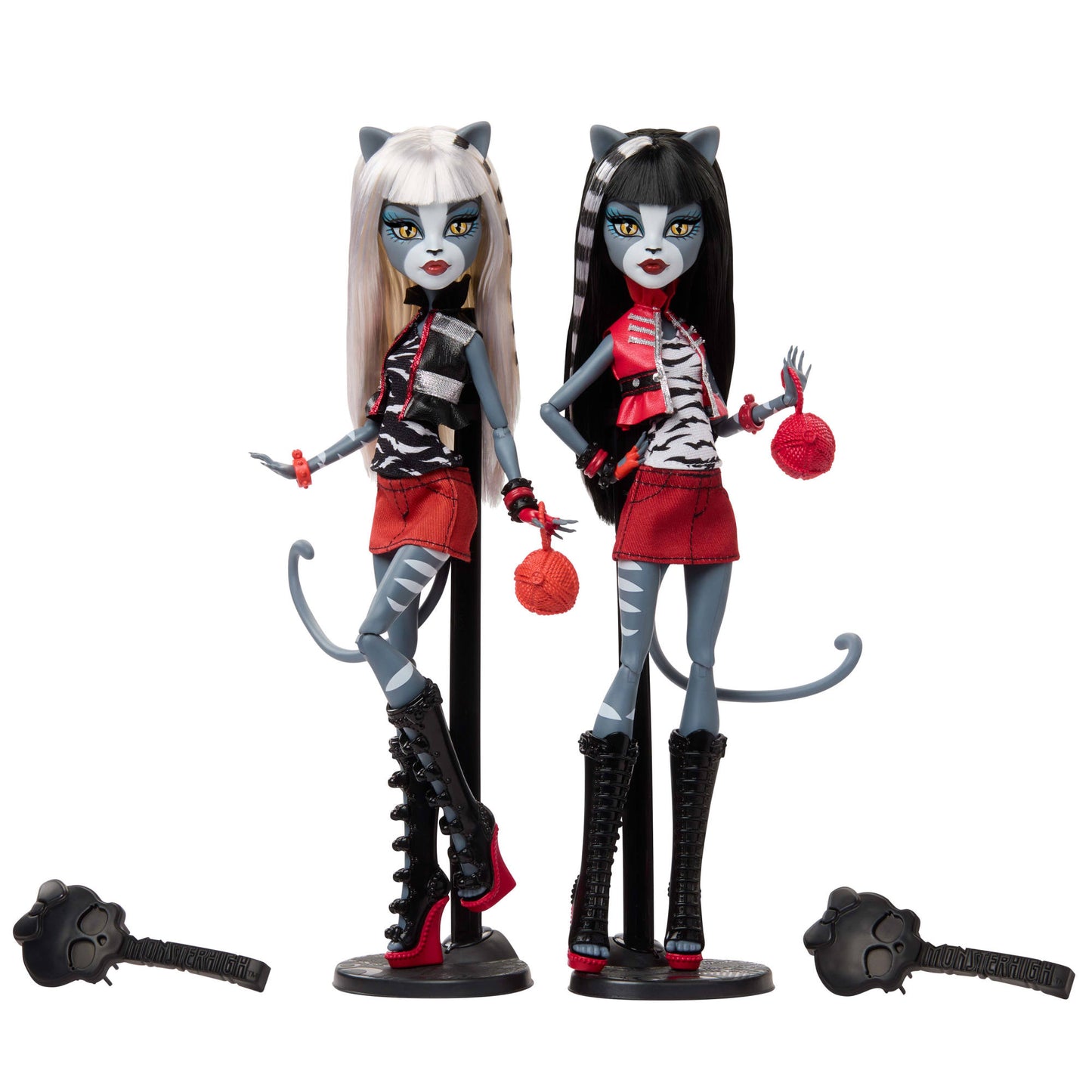 Monster High Boo-Riginal Creeproduction Meowlody And Purrsephone Dolls