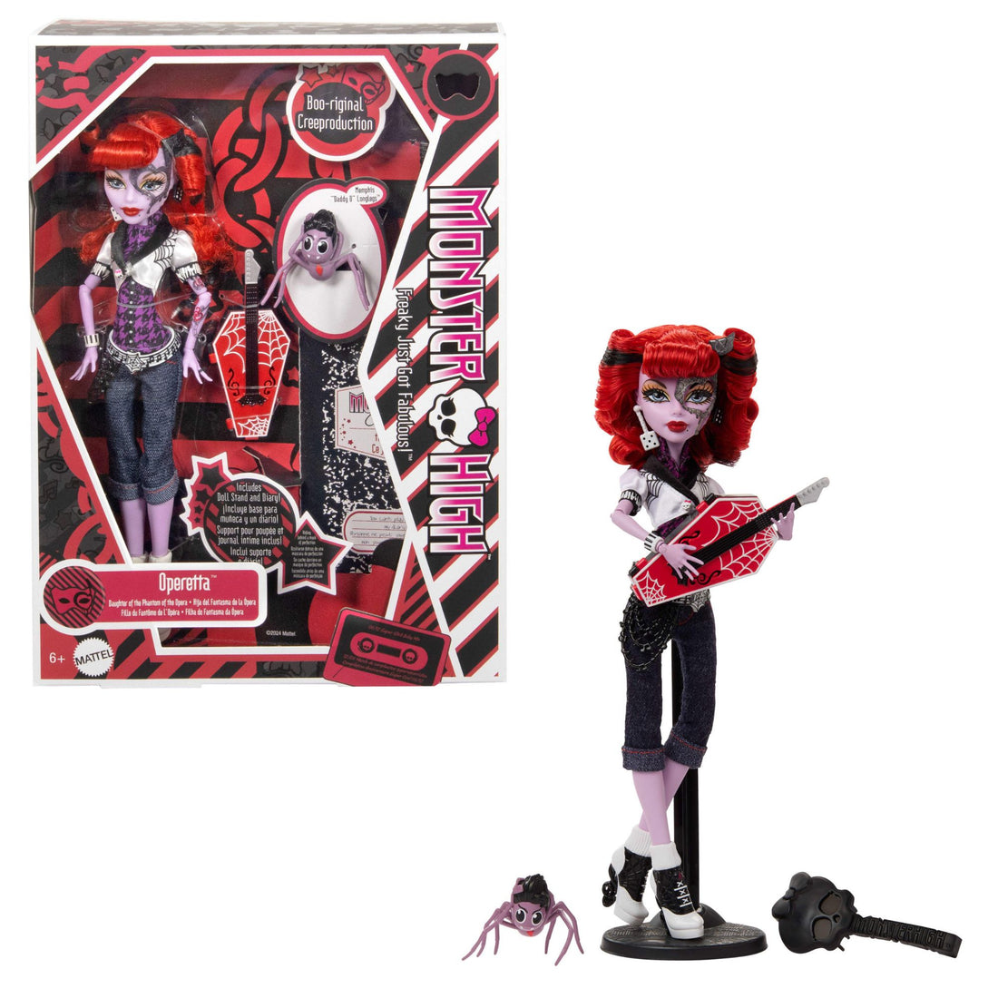 Monster High Boo-Riginal Creeproduction Operetta Doll