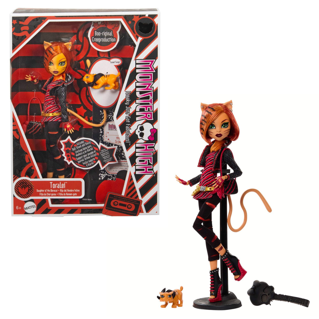 Monster High Boo-Riginal Creeproduction Toralei Doll