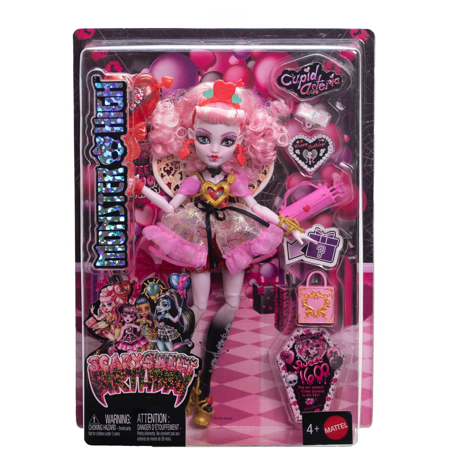Monster High Scary Sweet Birthday Cupid Asteria Doll