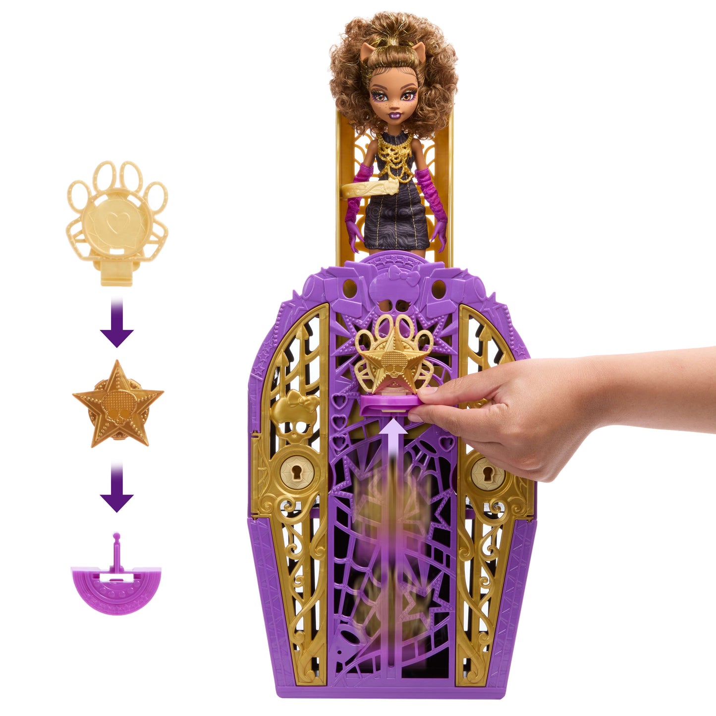 Monster High Skulltimate Secrets Clawdeen Wolf Doll