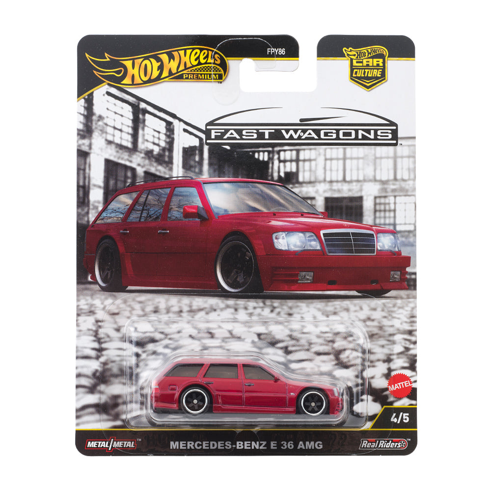 Hot Wheels Premium Car Culture Fast Wagons Mercedes-Benz AMG Estate Vehicle