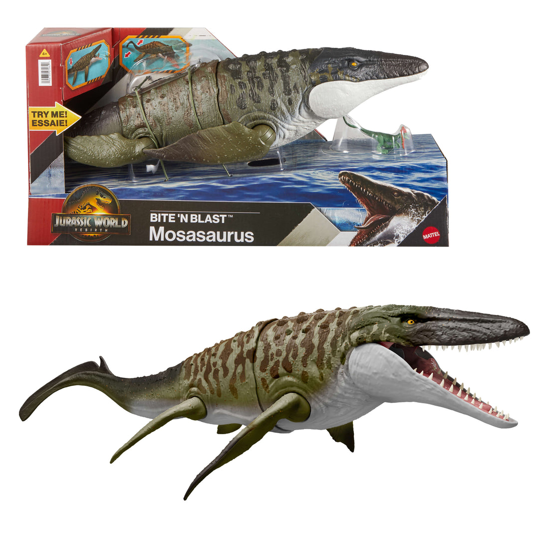 Jurassic World Bite 'n Blast Mosasaurus