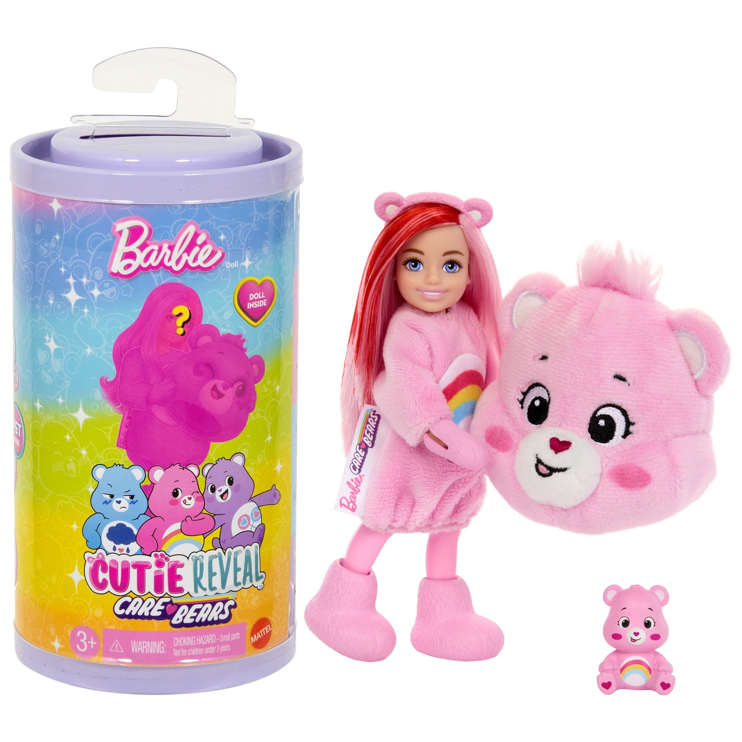 Care Bears Barbie Cutie Reveal Doll *Assorted