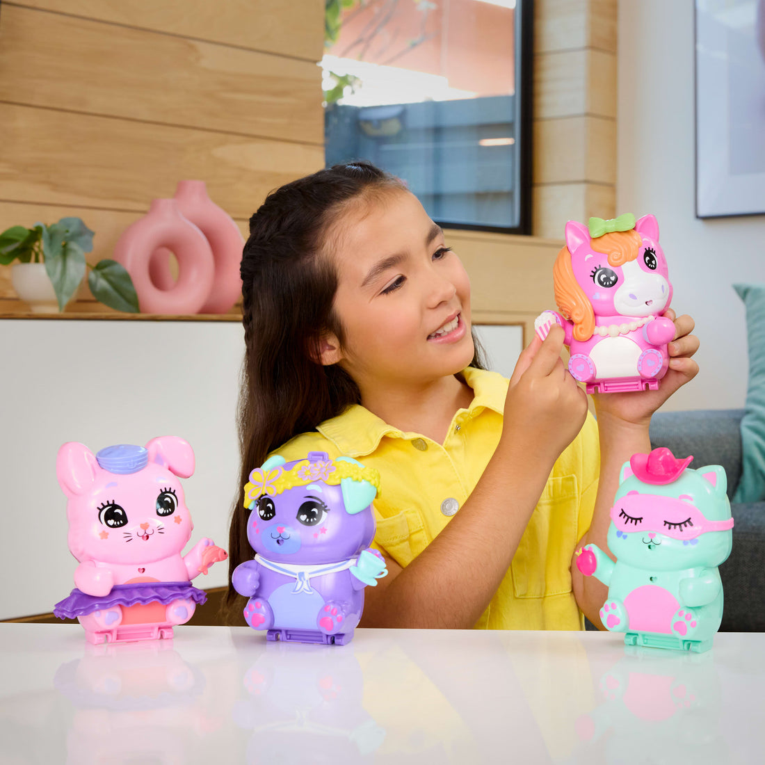 Polly Pocket Sleepover Puppy Compact Playset