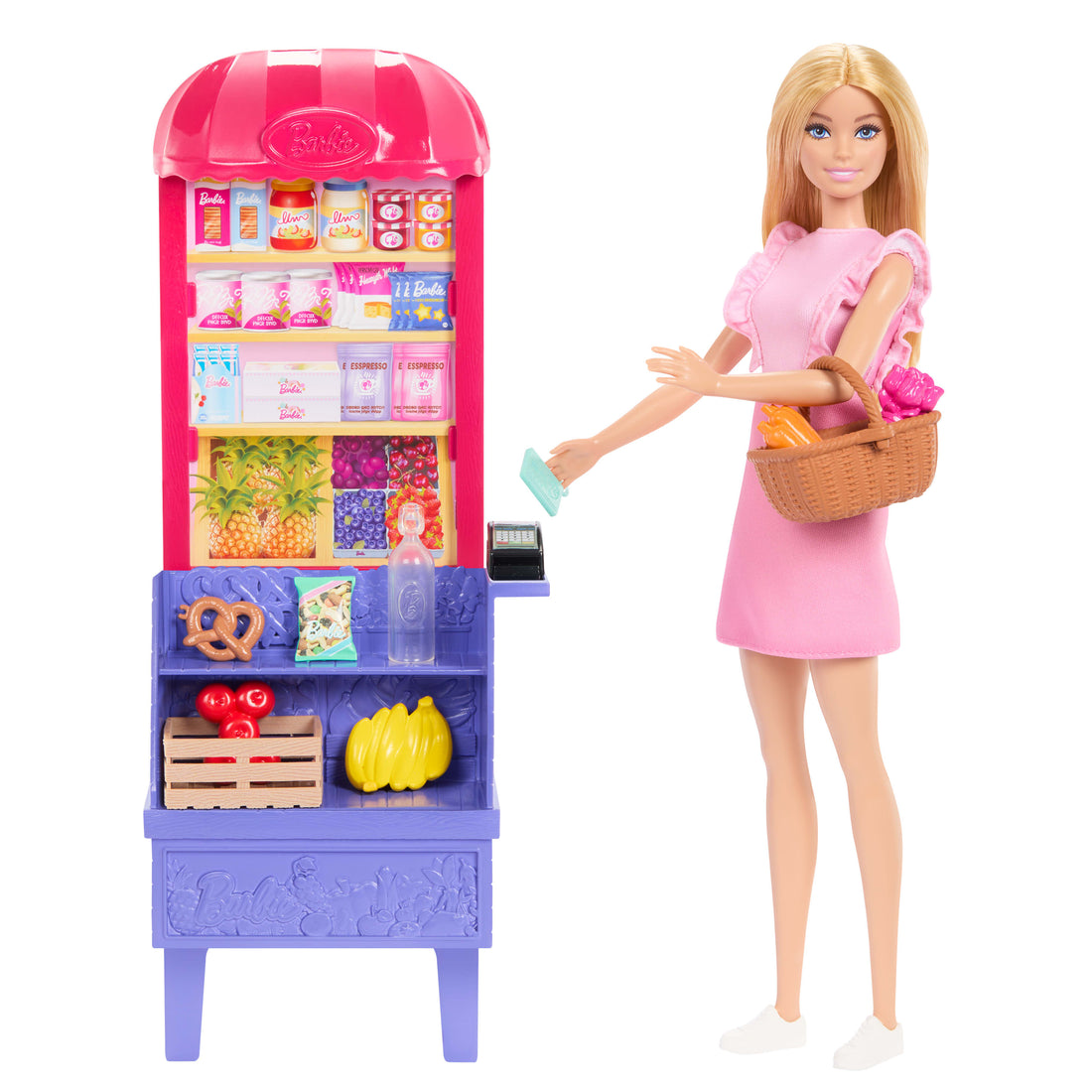 Barbie and Teresa Recipe for Friendship Malibu at the Market Doll & Playset