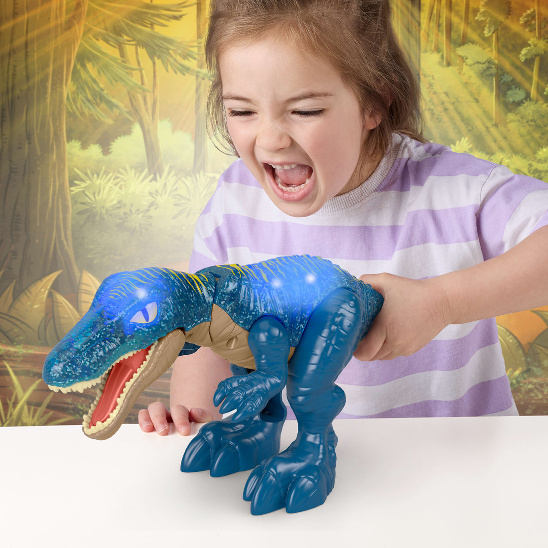 Imaginext Jurassic World Growl & Glow Baryonyx
